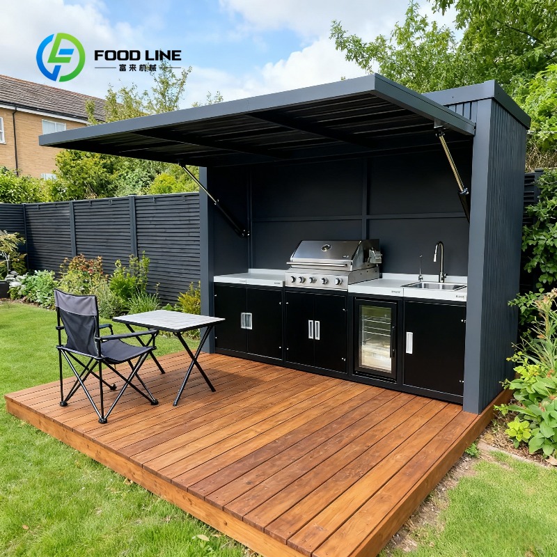 Outdoor Camping Kitchen - مطبخ متنقل قابل للطي مخصص للاستخدام