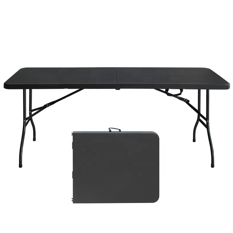 Outdoor Camping Warehouse - طاولة قابلة للطي بلاستيكية محمولة بطول