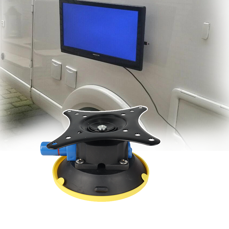 Outdoor Camping Tv - حامل تلفزيون بقاعدة شفط قوية مقاس