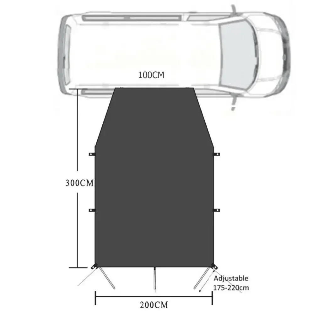 Outdoor Camping Jeep - مضاد للأشعة فوق البنفسجية مقاوم للماء