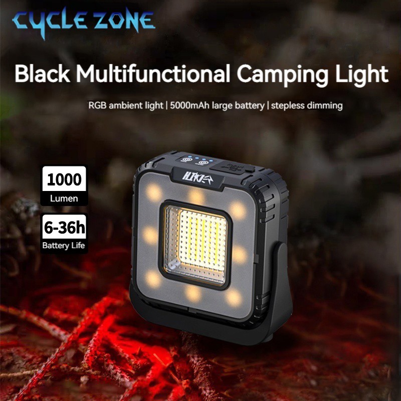 Outdoor Camping Zone - فانوس التخييم القابل لإعادة الشحن 5000mAh