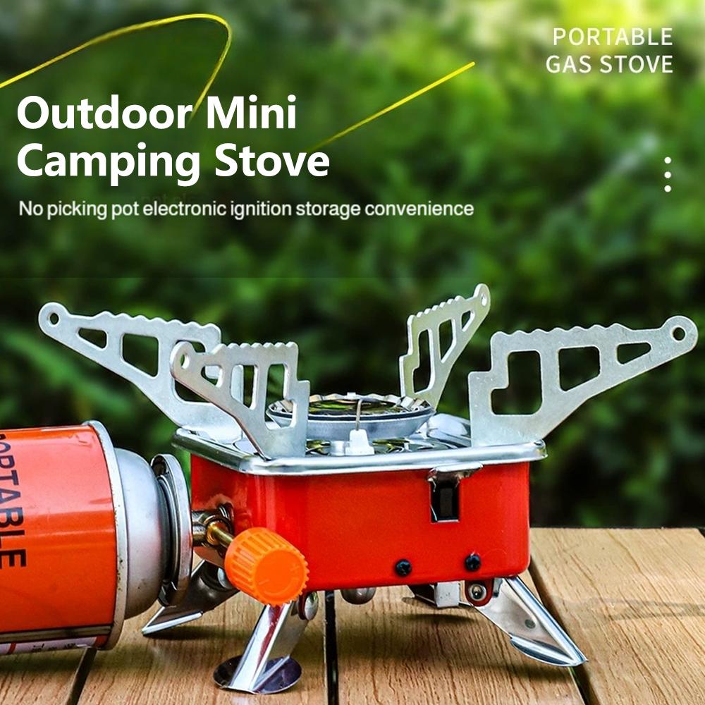 موقد غاز محمول قابل للطي مقاوم - مراجعة Outdoor Camping Heater For Tent وسعره