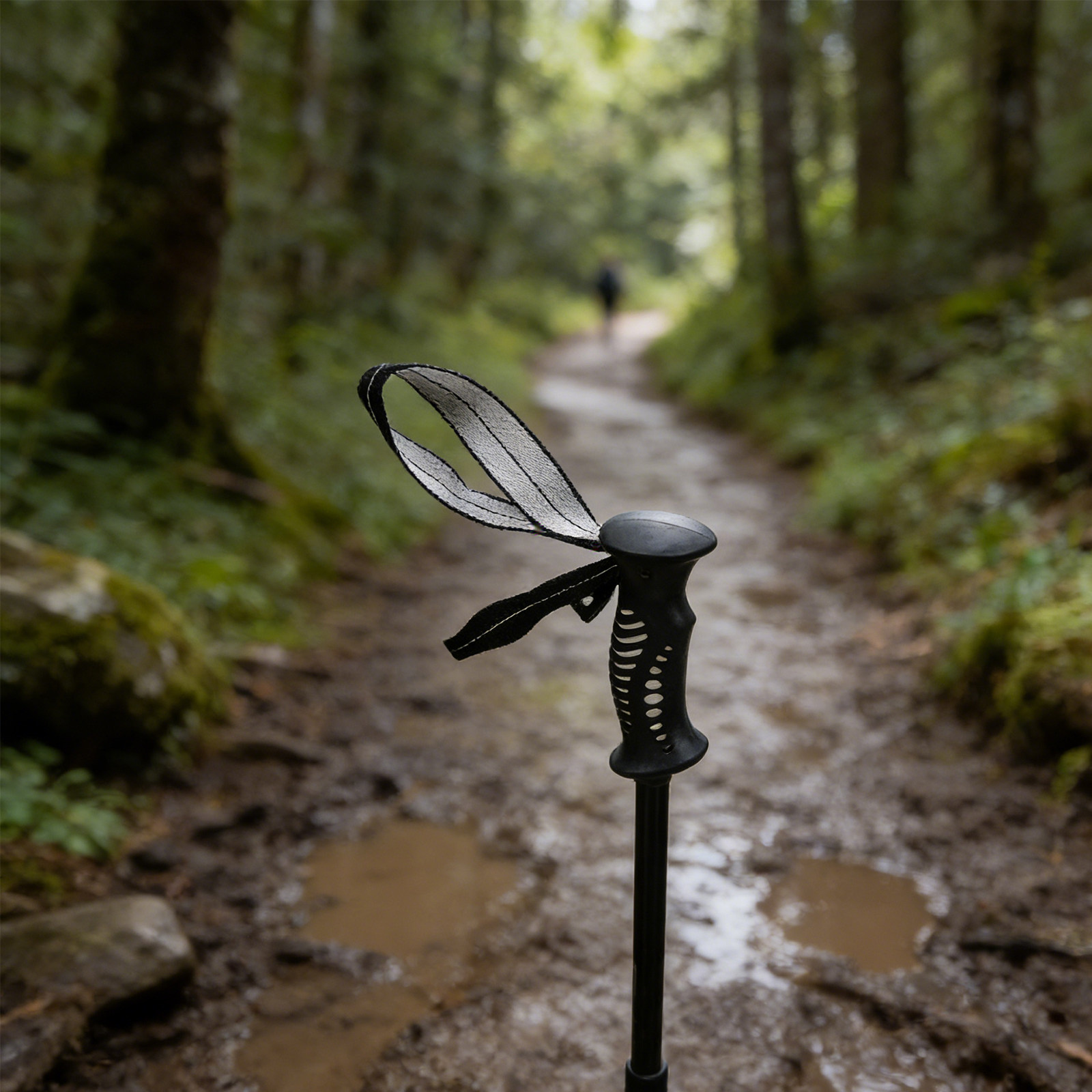 مقبض بديل لعصا المشي مع حزام م - مراجعة Trekking Poles وسعره