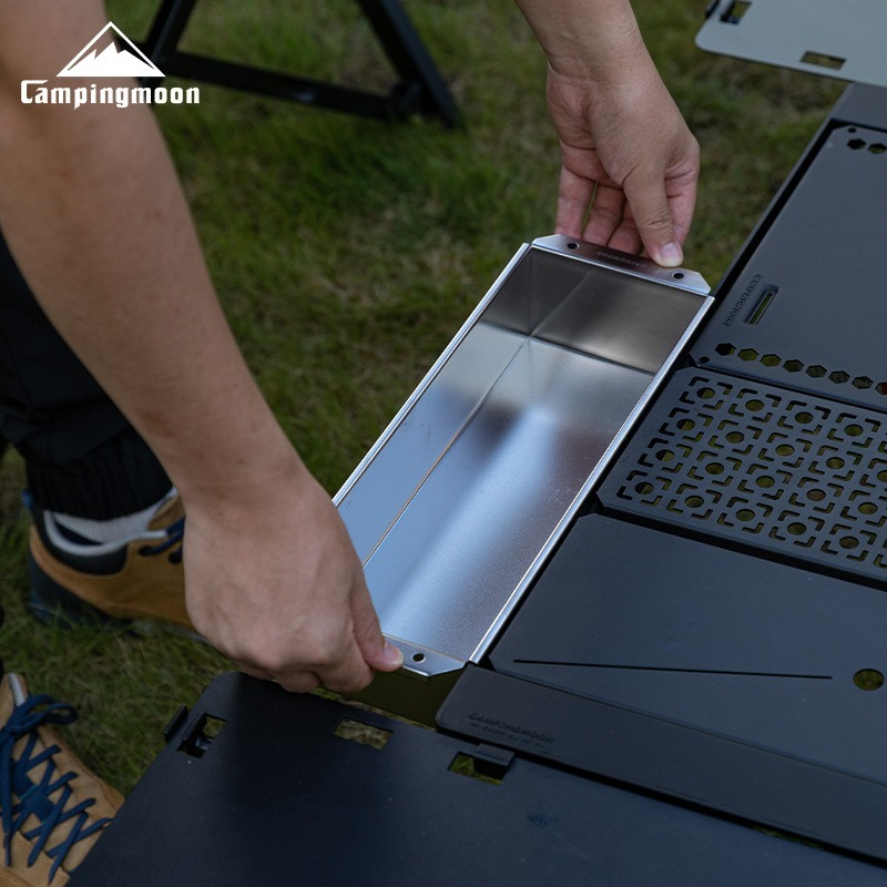 CAMPINGMOON CK-11 صندوق أدوات  - مراجعة Outdoor Camping Table With Storage وسعره