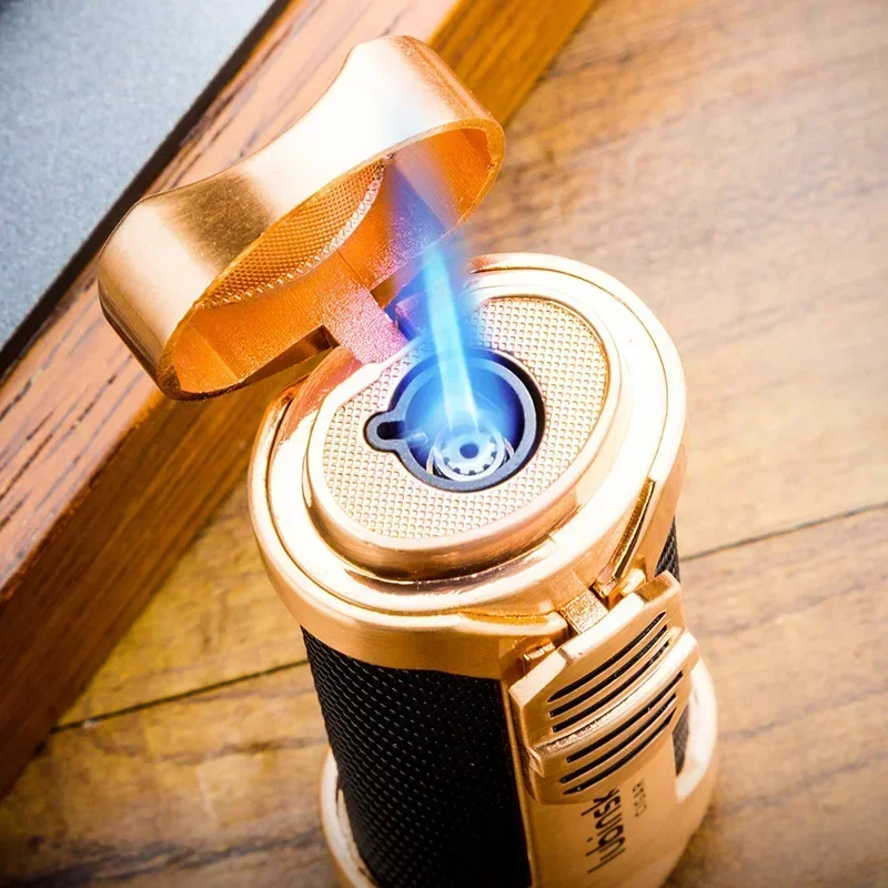 ولاعة سيجار معدنية محمولة مقاو - مراجعة Outdoor Windproof Lighter وسعره