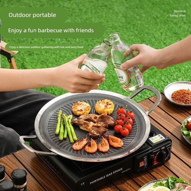 مقلاة شواء متعددة الوظائف من ا - مراجعة Outdoor Gas Stove وسعره