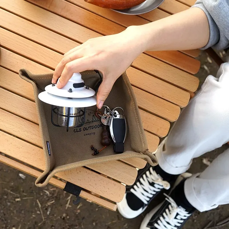 صندوق تخزين للتخييم والمنزل وا - مراجعة Outdoor Camping Table With Storage وسعره