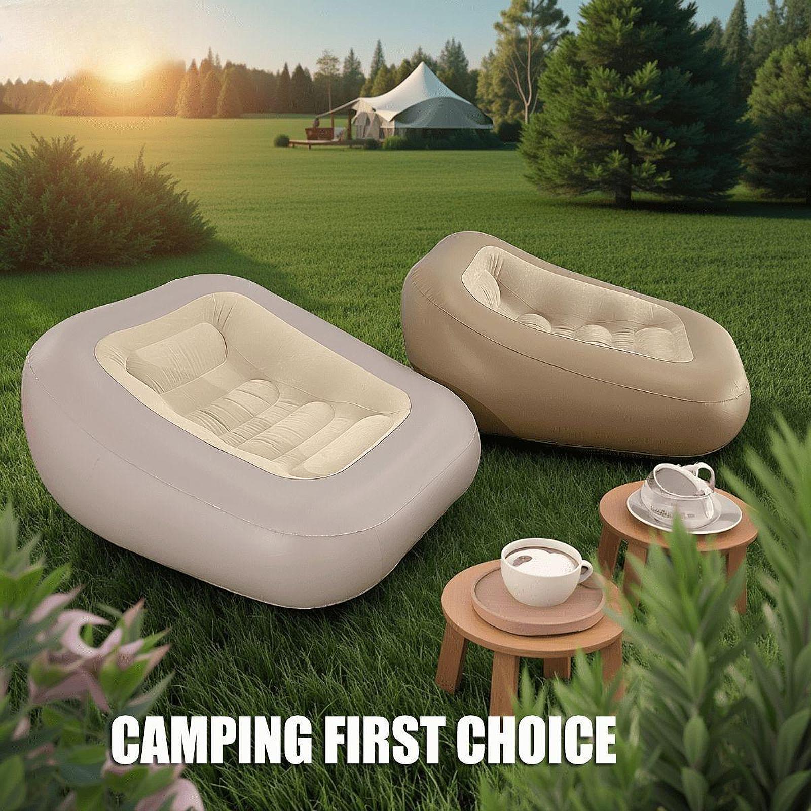 أريكة قابلة للنفخ وكرسي قابل ل - مراجعة Bed Outdoor Camping وسعره