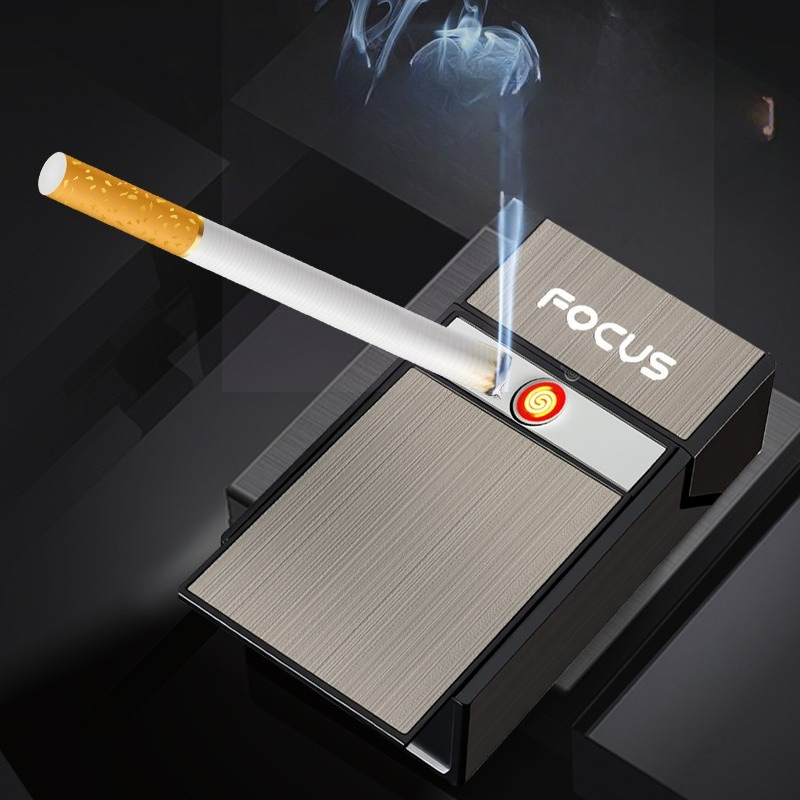 ولاعة سجائر جديدة بمنفذ USB، م - مراجعة Outdoor Windproof Lighter وسعره