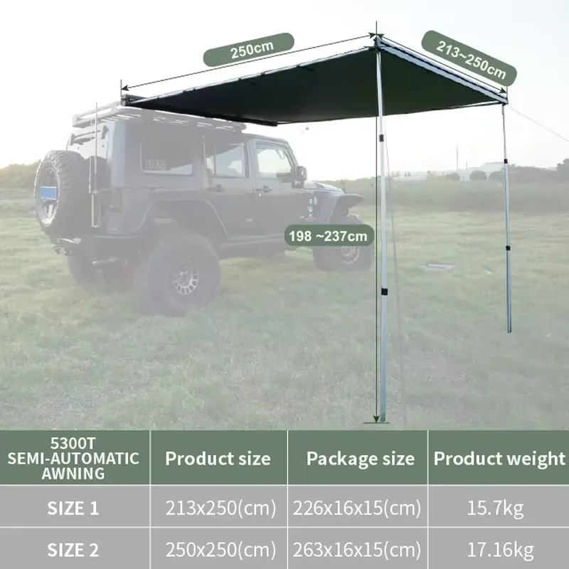 خيمة سقف قابلة للسحب من أونلوك - مراجعة Outdoor Camping Tent وسعره
