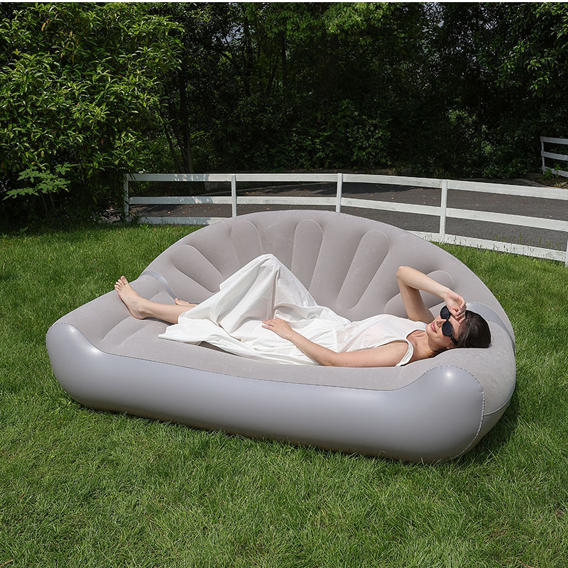 أريكة قابلة للنفخ على شكل مروح - مراجعة Bed Outdoor Camping وسعره