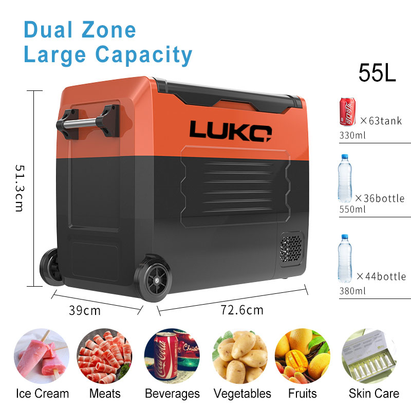 لثلاجة السيارة والفريزر 50L ثن - مراجعة Outdoor Camping Zone وسعره