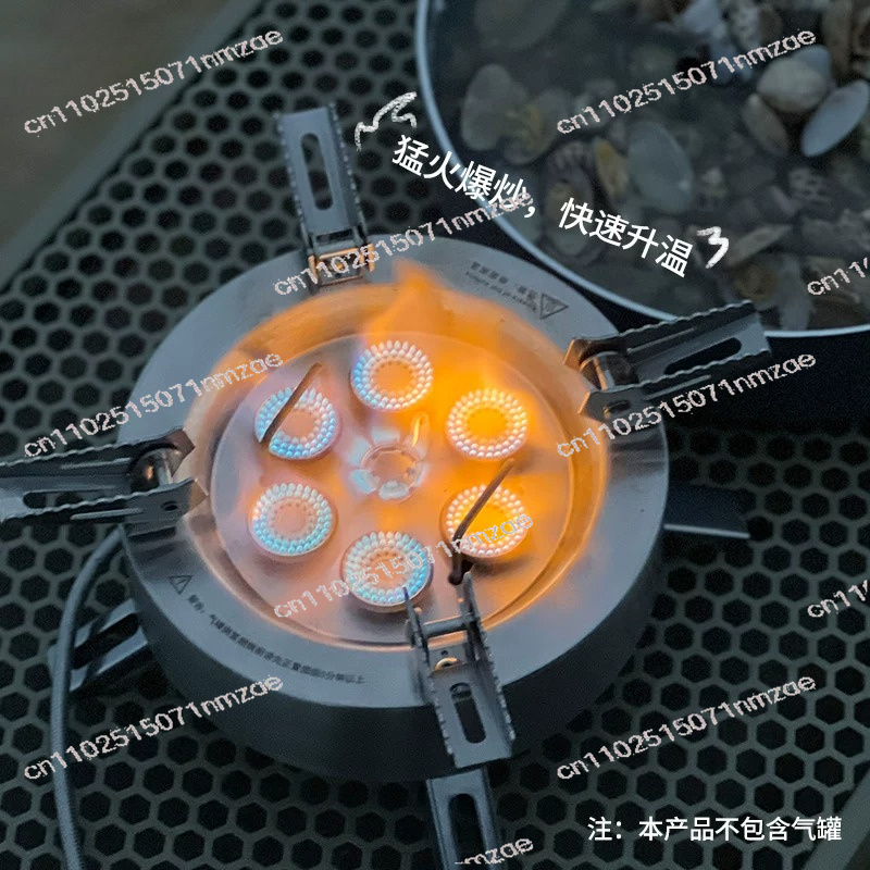 موقد غاز متعدد الرؤوس بقوة 140 - مراجعة Outdoor Gas Stove وسعره
