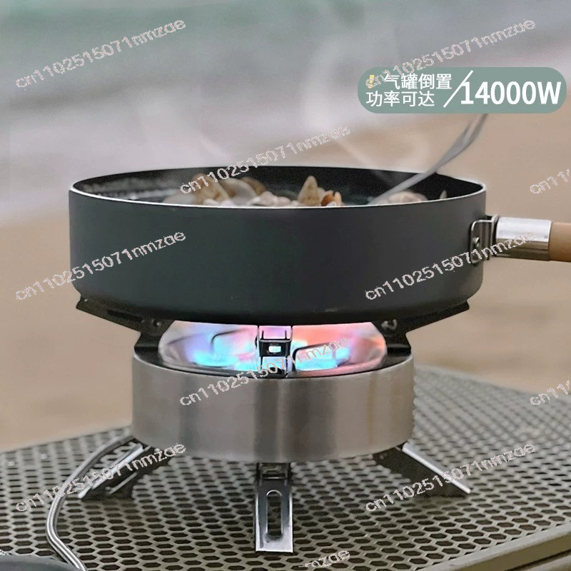 موقد غاز متعدد الرؤوس بقوة 140 - مراجعة Outdoor Gas Stove وسعره