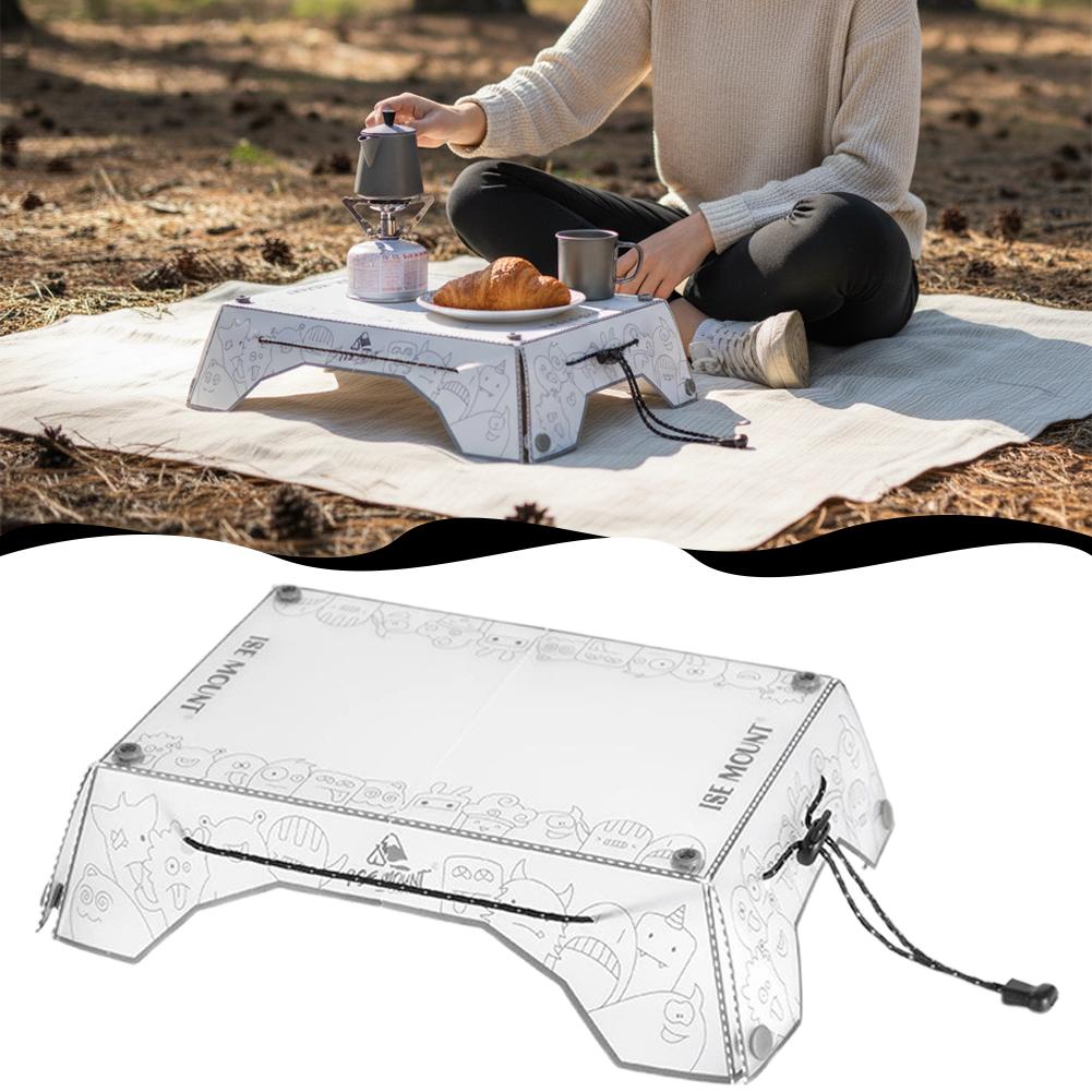طاولة تخييم محمولة متعددة الطي - مراجعة Outdoor Camping Table With Storage وسعره
