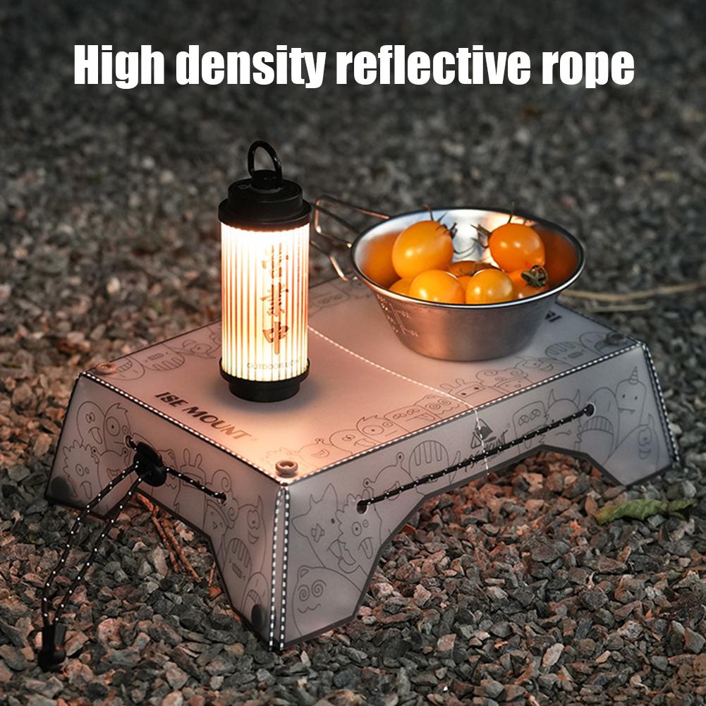 طاولة تخييم محمولة متعددة الطي - مراجعة Outdoor Camping Table With Storage وسعره