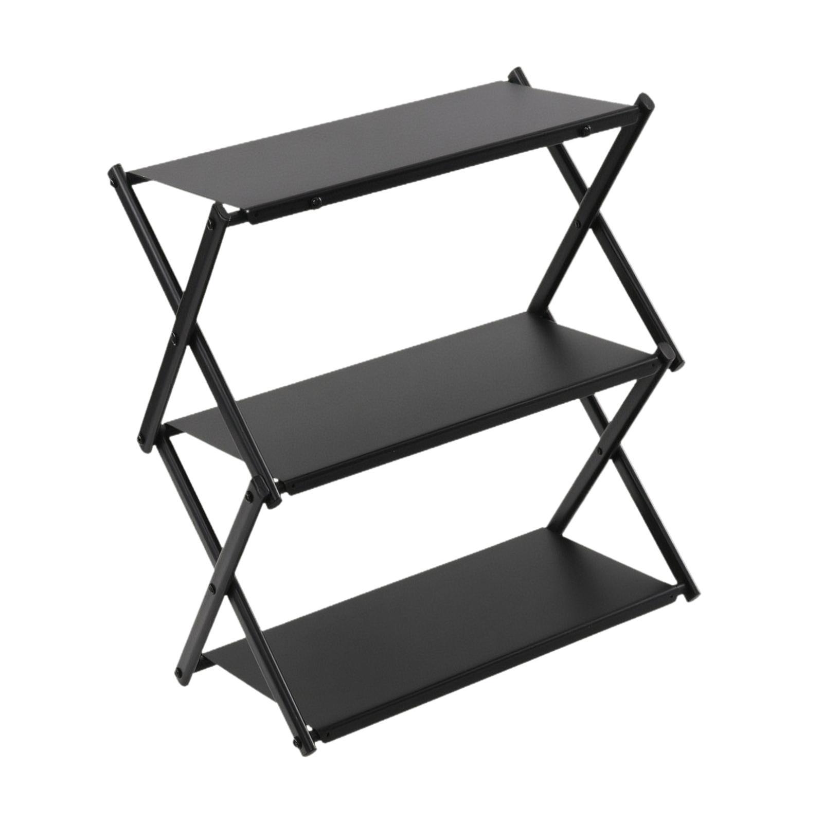 طاولة قابلة للطي محمولة مع رف  - مراجعة Outdoor Camping Table With Storage وسعره