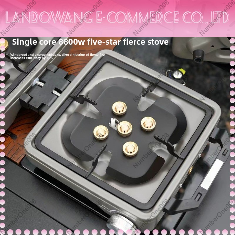 موقد تخييم خارجي ثنائي الشعلة  - مراجعة Outdoor Camping Heater For Tent وسعره