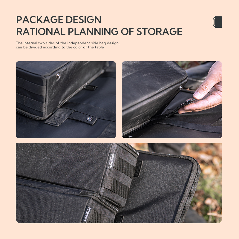 حقيبة تخزين تكتيكية من البوليس - مراجعة Outdoor Camping Table With Storage وسعره