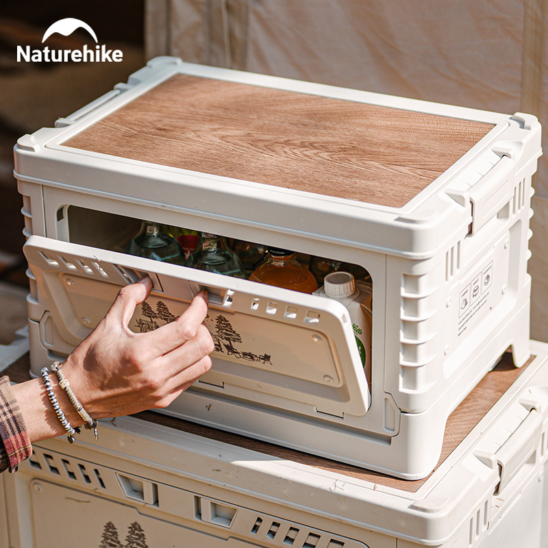 Naturehike-صندوق تخزين قابل لل - مراجعة Outdoor Camping Table With Storage وسعره