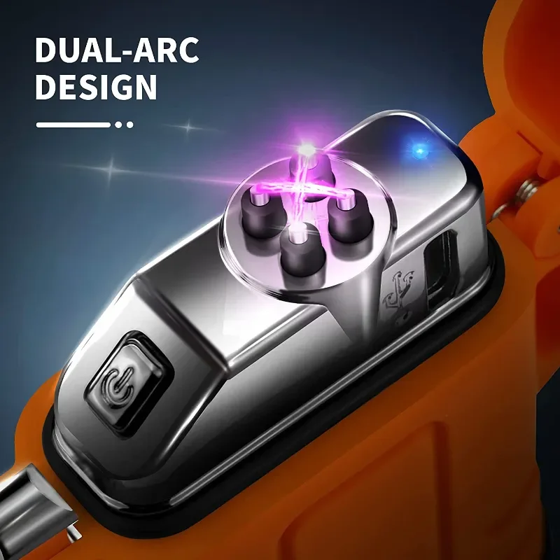 2023 جديد مقاوم للماء مزدوج قو - مراجعة Outdoor Windproof Lighter وسعره