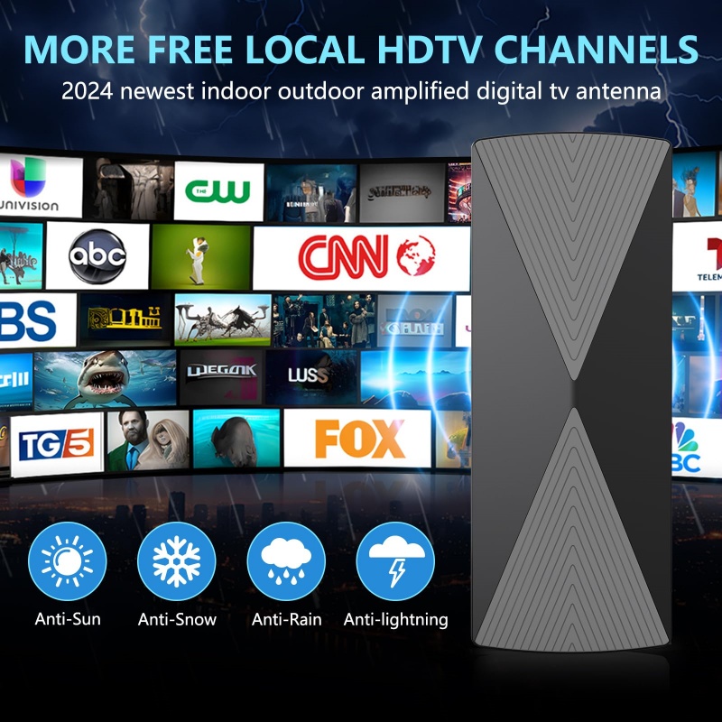 VUELVE هوائي التلفزيون الرقمي  - مراجعة Outdoor Camping Tv وسعره