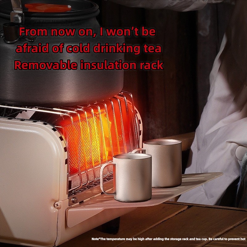 موقد غاز محمول للتخييم بقوة 12 - مراجعة Outdoor Camping Heater For Tent وسعره