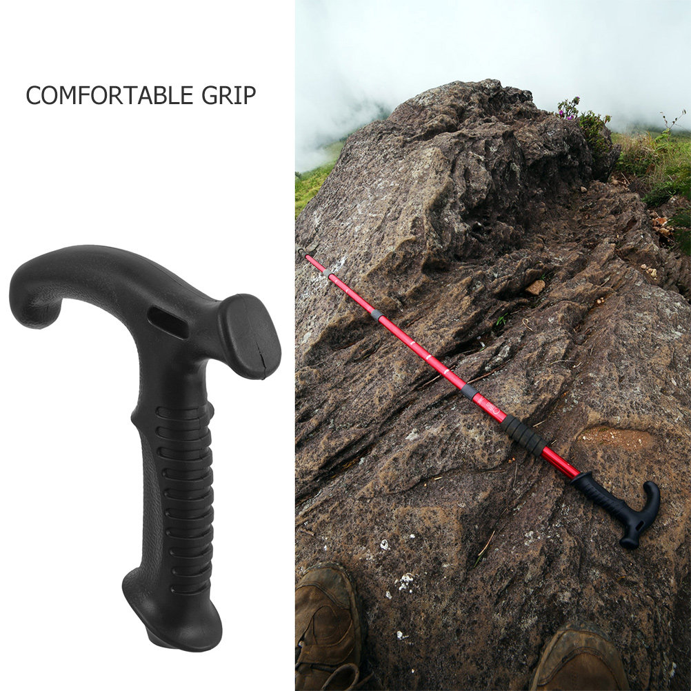قطعتان من مقابض T متعددة الاست - مراجعة Trekking Poles وسعره