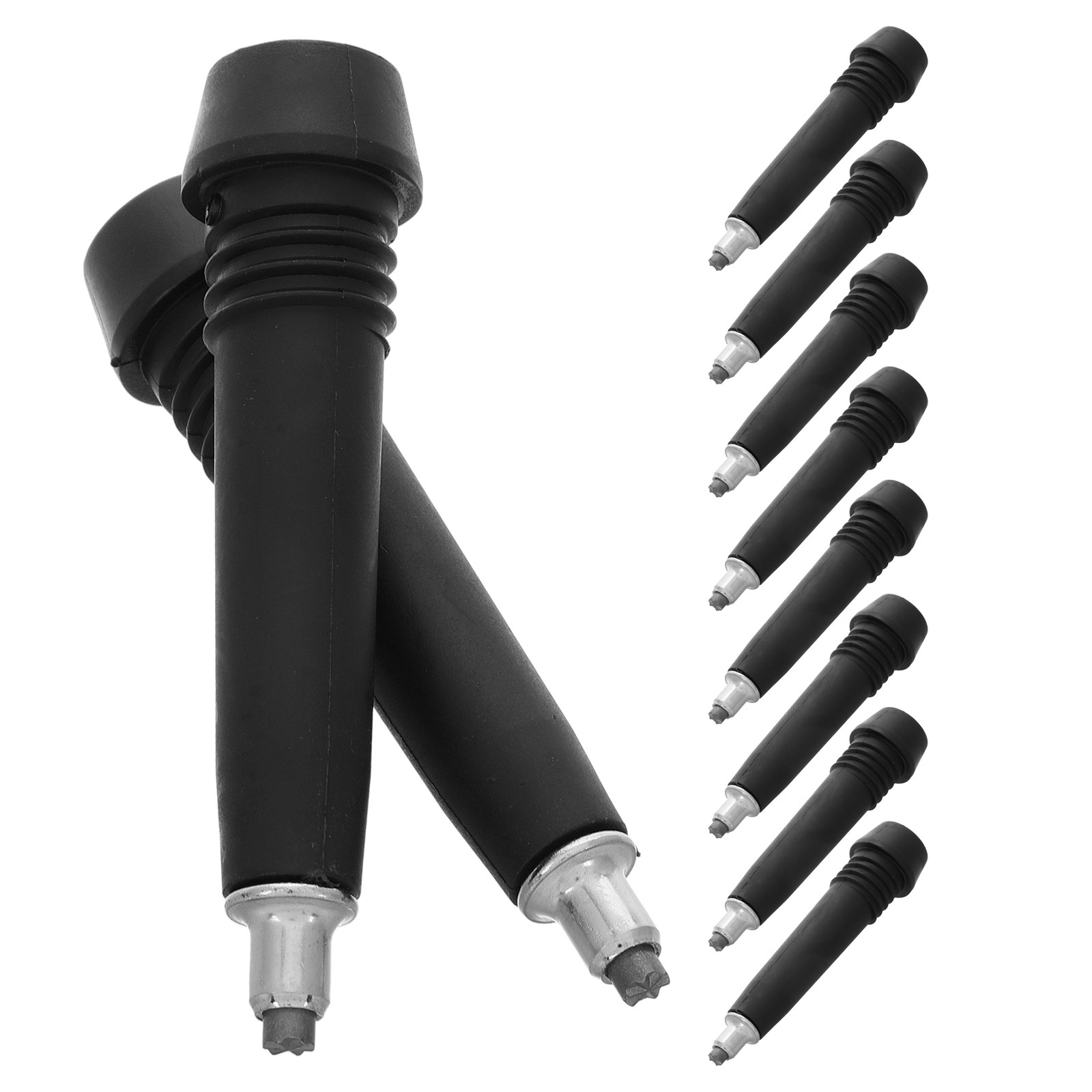 10 قطع من واقيات أطراف عصا الم - مراجعة Trekking Poles وسعره