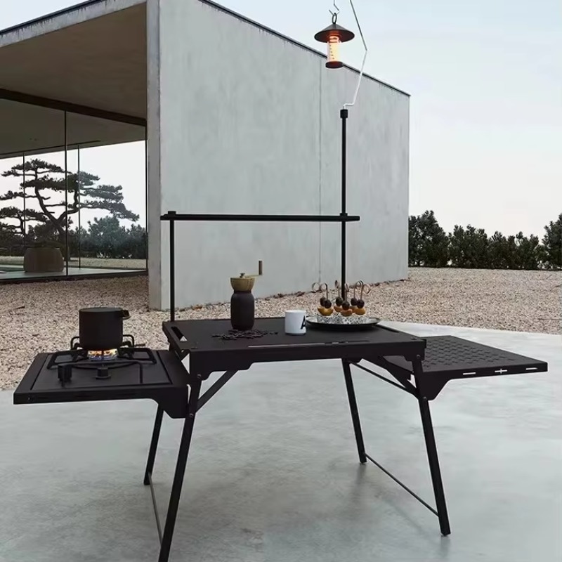 طاولة مطبخ محمولة من الألومنيو - مراجعة Outdoor Camping Warehouse وسعره