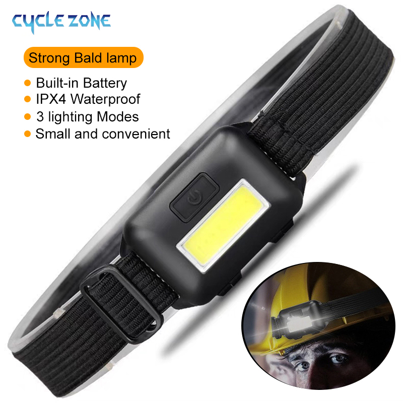 مصباح أمامي صغير COB LED كشافا - مراجعة Outdoor Camping Zone وسعره
