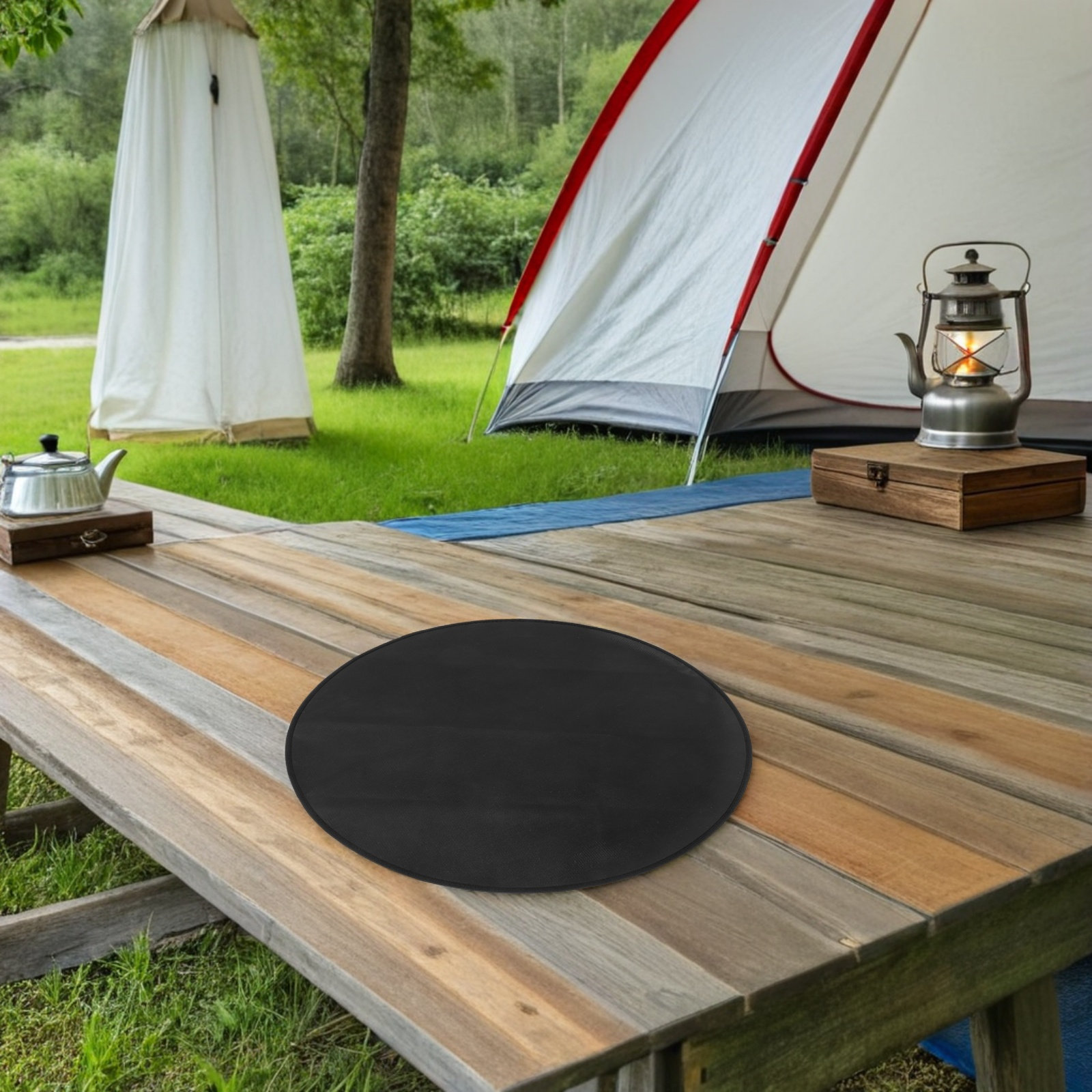 حصيرة مستديرة مقاومة للحرارة و - مراجعة Outdoor Gas Stove وسعره
