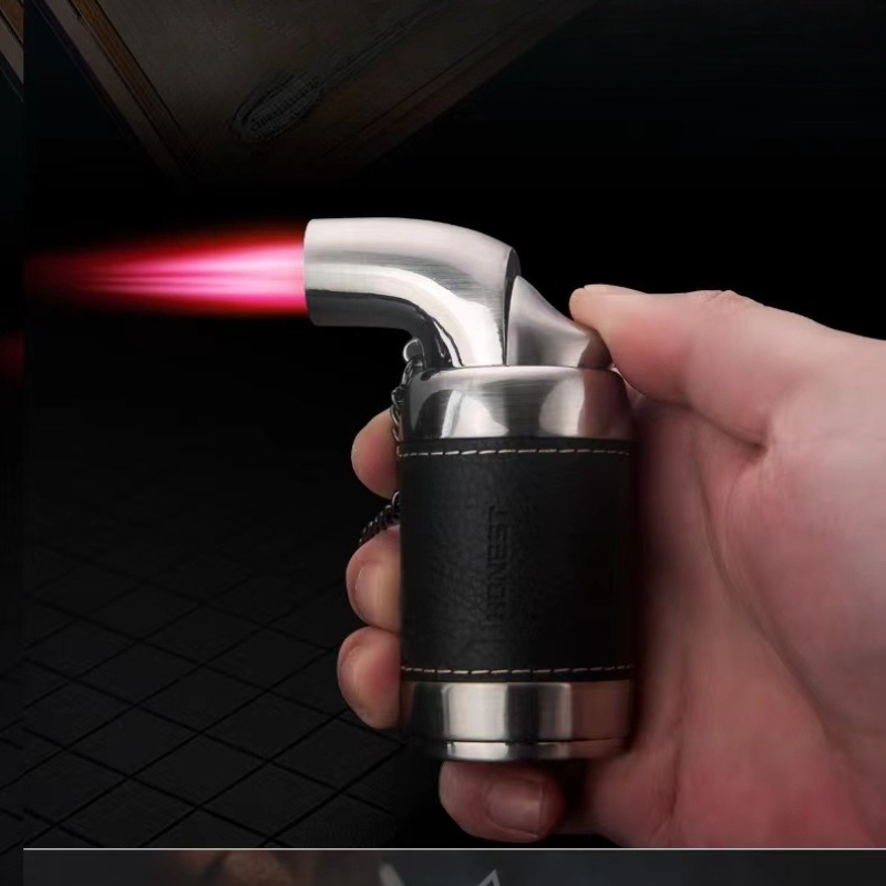 ولاعة سجائر أصلية رباعية اللهب - مراجعة Outdoor Windproof Lighter وسعره