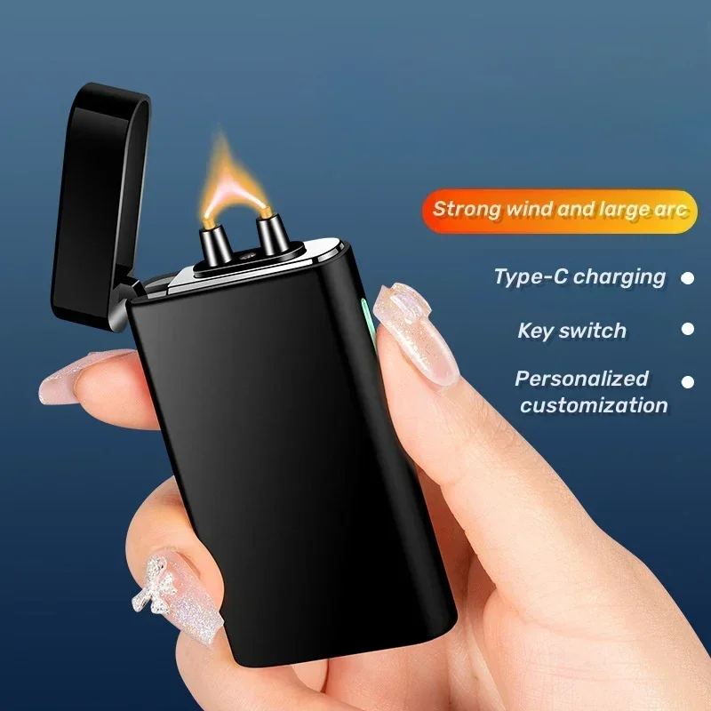 ولاعة قوس كهربائي عالية القوة  - مراجعة Outdoor Windproof Lighter وسعره