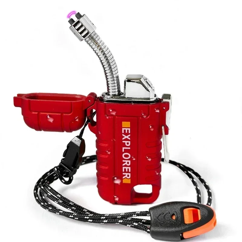 ولاعة بلازما مقاومة للماء بقوس - مراجعة Outdoor Windproof Lighter وسعره