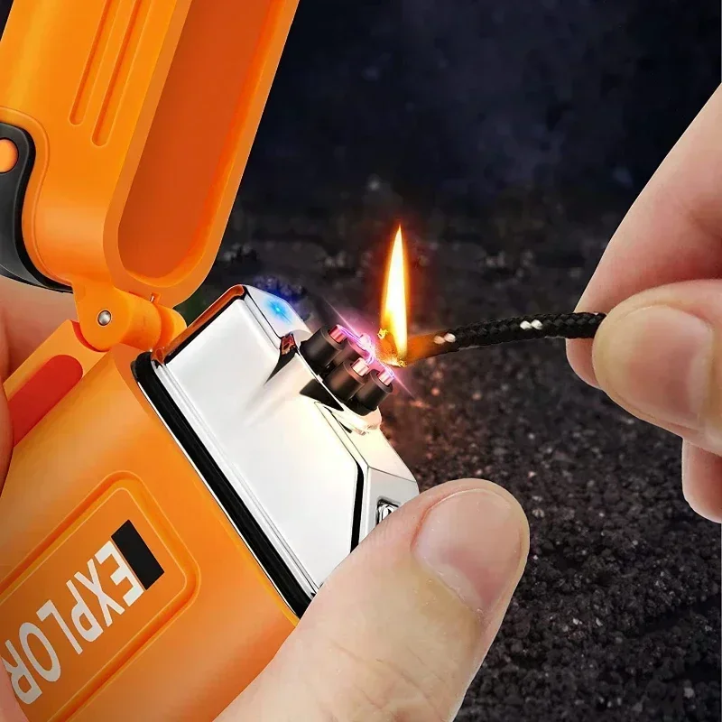 ولاعة بلازما مقاومة للماء بقوس - مراجعة Outdoor Windproof Lighter وسعره