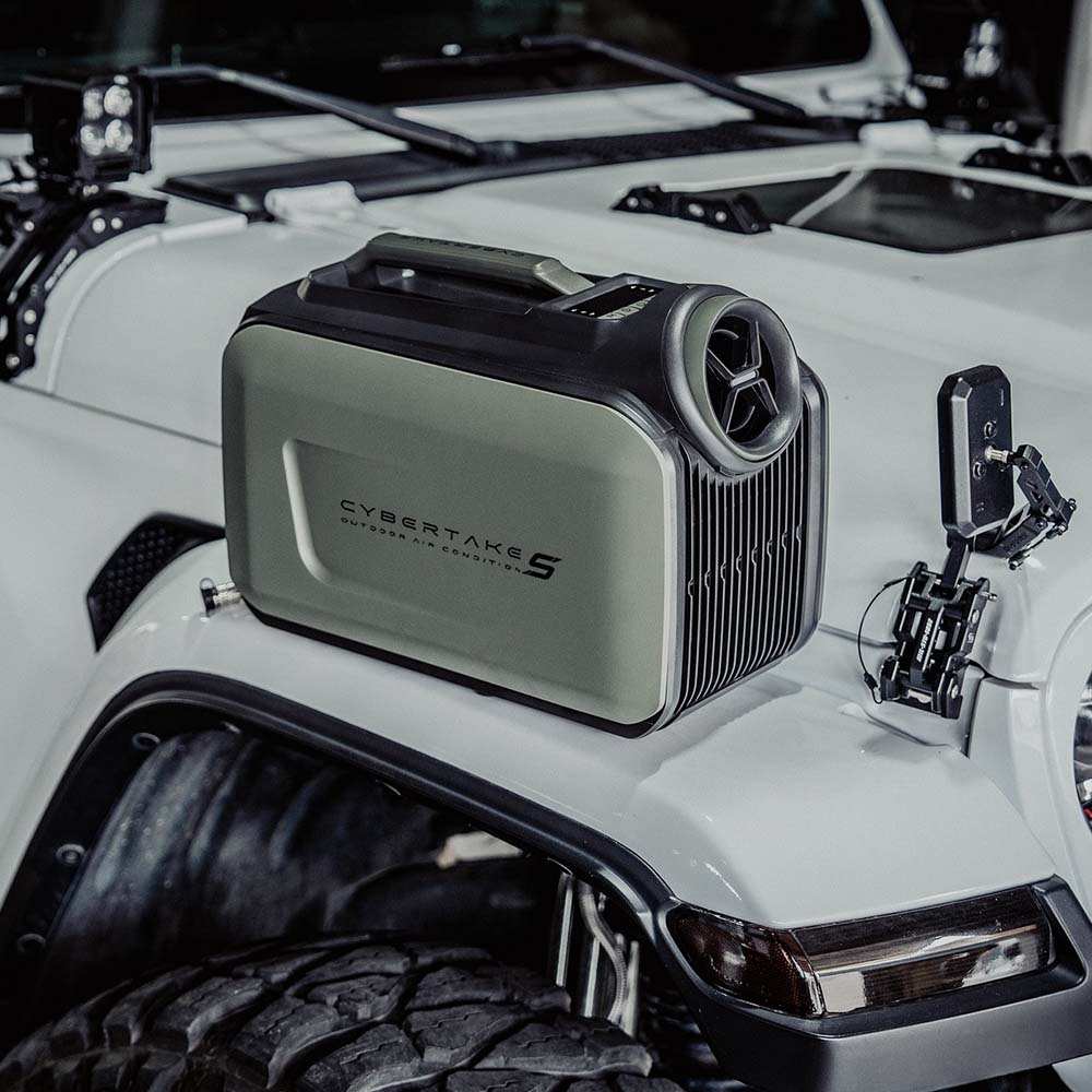 مكيف هواء متنقل CYBERTAKES من  - مراجعة Outdoor Camping Warehouse وسعره
