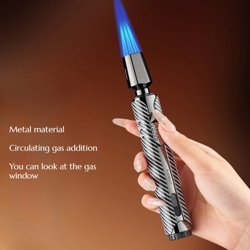 ولاعة غاز البوتان المعدنية الج - مراجعة Outdoor Windproof Lighter وسعره