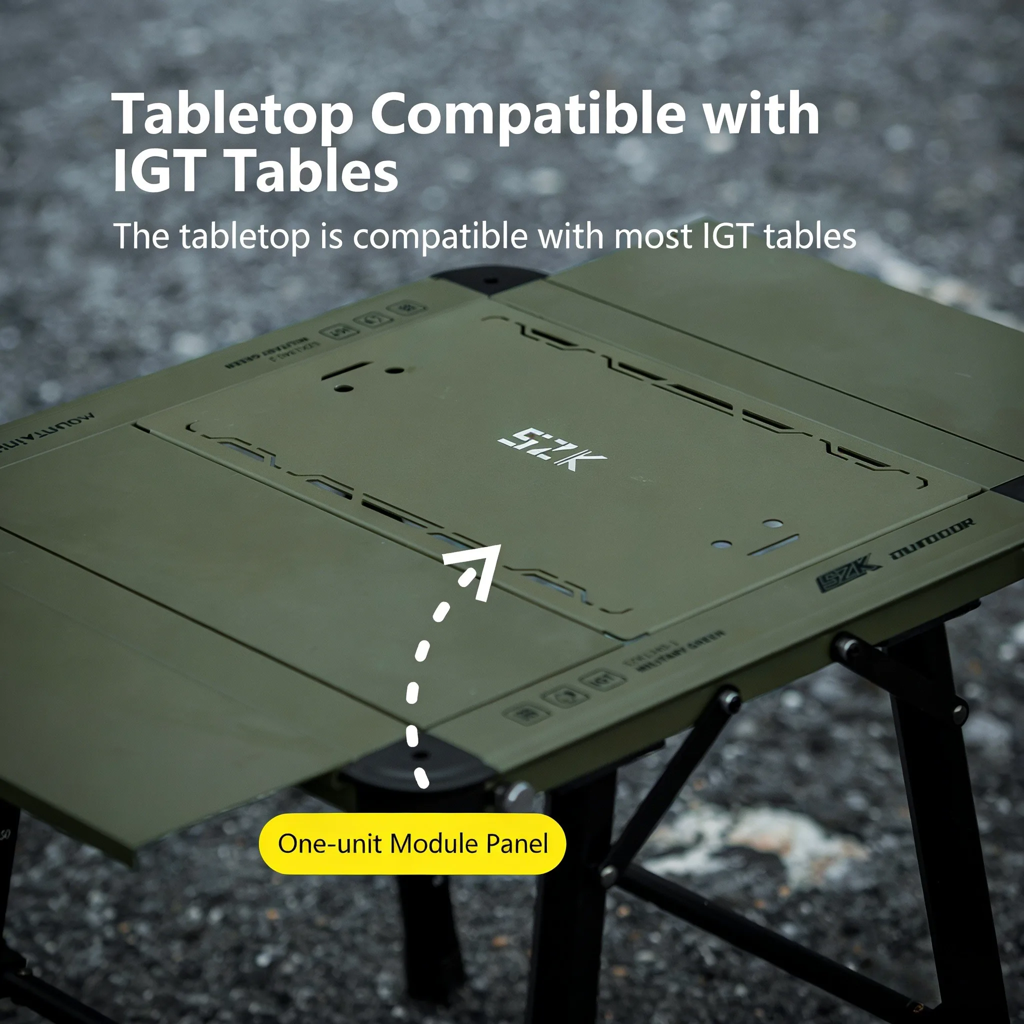 رف تخزين خارجي ثلاثي الطبقات م - مراجعة Outdoor Camping Table With Storage وسعره