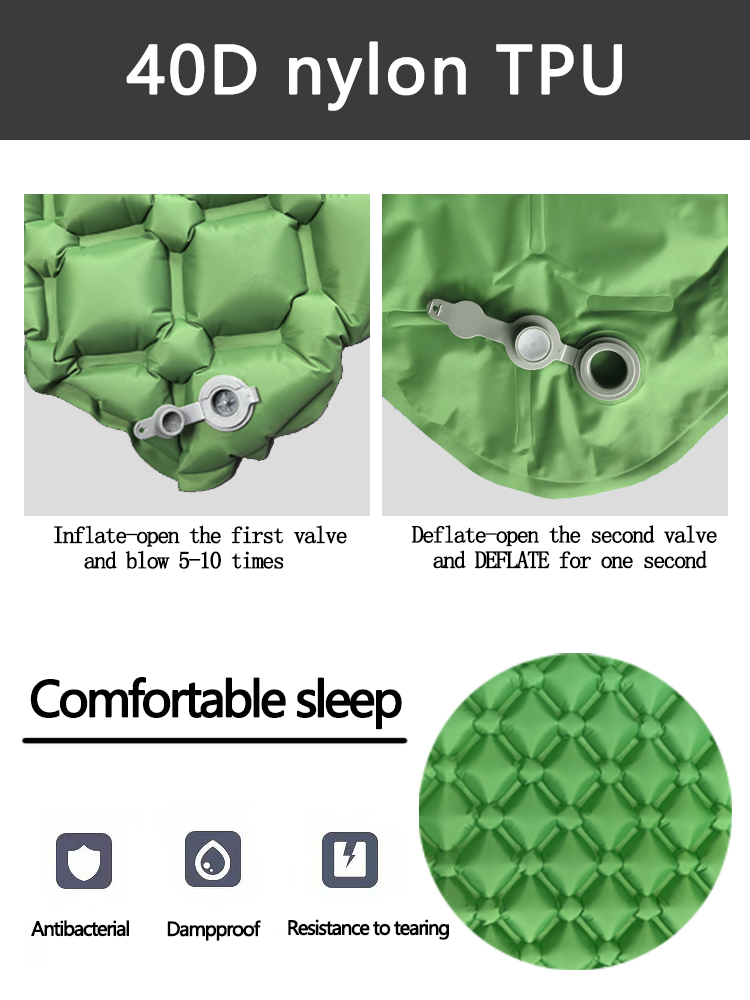 فراش قابل للنفخ للتخييم، سرير  - مراجعة Bed Outdoor Camping وسعره