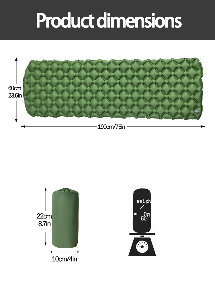 فراش قابل للنفخ للتخييم، سرير  - مراجعة Bed Outdoor Camping وسعره